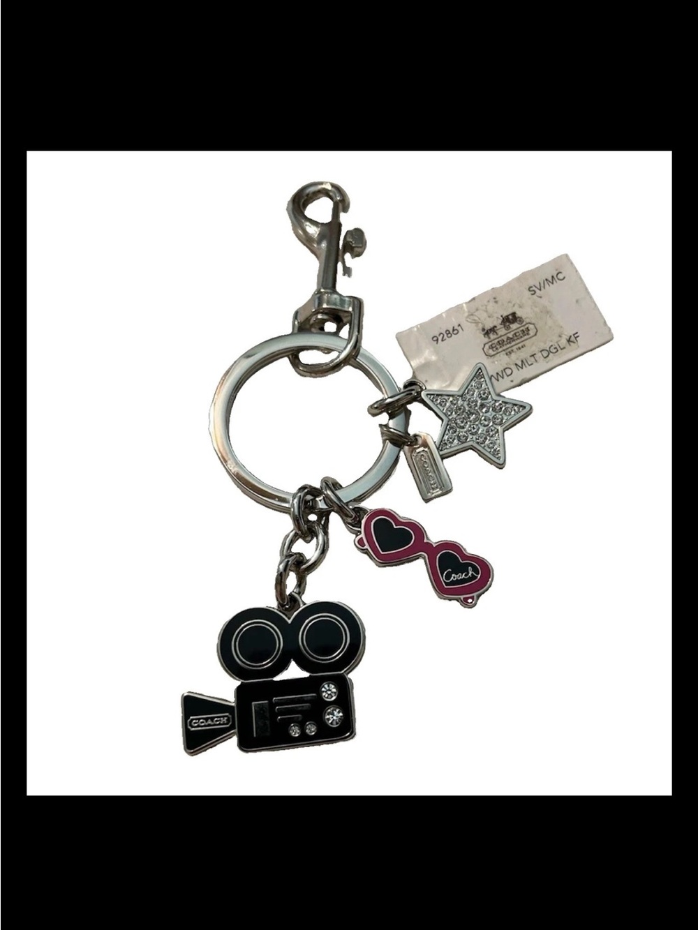 Coach Hollywood Movie Star Mix Bag Charm, 2008 Style: (#92861) *NEW WITH TAGS*